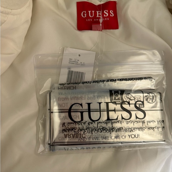 Guess Ivory Bomber Jacket - Picture 4 of 4